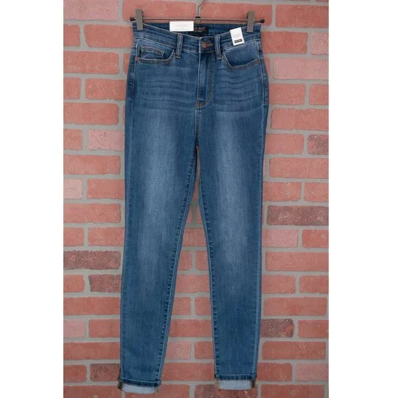 Judy Blue Skinny Jeans w/ Optional Cuff - Picture 12 of 15